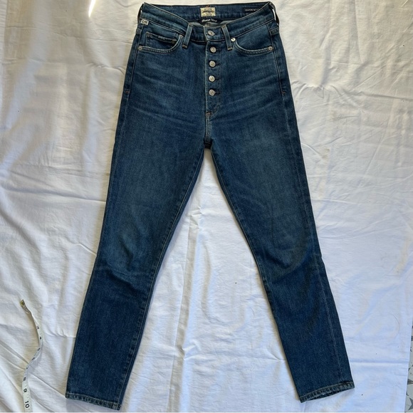 Citizens Of Humanity Denim - Citizens of Humanity Olivia High Rise Slim Ankle Jeans